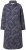 Ulla Popken 844993 Rochie hanorac imprimată Bleumarin - Rochii din molton - 