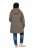 Ulla Popken 845111 Parka Verde închis - Paltoane - Paltoane pentru femei la marimi mari