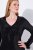 Ulla Popken 845145 Rochie cu paiete Neagră - Rochii de seară - Rochii de seară marimi mari
