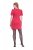 Ulla Popken 845148 Rochie mulată cu flori Magenta - Rochii - Rochii pentru toate mărimile