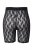 Ulla Popken 845290 Pantaloni scurți anti-frecare cu flori cu dantelă Neagră - Pantaloni scurți anti-frecare - 
