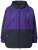 Ulla Popken 845648 Windbreaker cu mâneci liliac Lila - Geci - Jachete de damă marimi mari