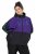 Ulla Popken 845648 Windbreaker cu mâneci liliac Lila - Geci - Jachete de damă marimi mari