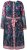 Ulla Popken 845649 Rochie din șifon cu flori Bleumarin - Rochii midi - Rochii midi la marimi mari