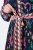 Ulla Popken 845649 Rochie din șifon cu flori Bleumarin - Rochii midi - Rochii midi la marimi mari