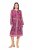 Ulla Popken 845649 Rochie midi cu mânecă lungă Roșu fructe de pădure - Rochii midi - Rochii midi la marimi mari