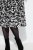 Ulla Popken 845825 Rochie midi cu flori și mânecă 3/4 Neagră - Rochii midi - Rochii midi la marimi mari