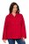 Ulla Popken 846021 Palton din fleece Roșu - Paltoane - Paltoane pentru femei la marimi mari