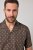 JP1880 Boxy Cuba Short Sleeve Shirt Brown - Cămăși - Cămăși Bărbați Mărimi Mari