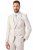 JP1880 Furore Flexnamic Sacou Alb spart - Costume - Costume Bărbați mărimi mari