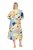 Ulla Popken 846330 Rochie maxi cu flori Albastru deschis - Rochii maxi - Rochii maxi marimi mari