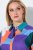 Ulla Popken 846351 Rochie tip cămașă imprimată Lila - Rochii midi - Rochii midi la marimi mari