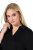 Ulla Popken 846373 Rochie midi cu cordon de legat Neagră - Rochii midi - Rochii midi la marimi mari