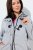 Ulla Popken 846744 Geacă softshell Gri melanj - Geci - Jachete de damă marimi mari