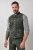 JP1880 846808 Vestă din piele întoarsă de capră Oliv închis - Trachten & Oktoberfest - Costume Oktoberfest mărimi mari (Trachten)