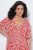 Ulla Popken 846912 Rochie midi imprimată Coral - Rochii midi - Rochii midi la marimi mari