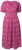 Ulla Popken 847409 Rochie maxi imprimată Roșu fructe de pădure - Rochii maxi - Rochii maxi marimi mari