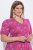 Ulla Popken 847409 Rochie maxi imprimată Roșu fructe de pădure - Rochii maxi - Rochii maxi marimi mari