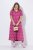 Ulla Popken 847409 Rochie maxi imprimată Roșu fructe de pădure - Rochii maxi - Rochii maxi marimi mari