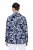 Ulla Popken 847586 Sacou din jacquard floral Bleumarin - Sacouri - Sacouri în Mărimi Mari pentru Femei