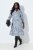 Ulla Popken 847643 Rochie din jerseu în dungi Bleumarin - Rochii din jerseu - 