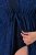 Ulla Popken 847654 Rochie imprimată Bleumarin - Caftane - 