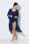 Ulla Popken 847654 Rochie imprimată Bleumarin - Caftane - 