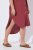 Ulla Popken 847797 Rochie tip cămașă Roșu rugină - Rochii tip cămașă - 