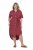 Ulla Popken 847797 Rochie tip cămașă Roșu rugină - Rochii tip cămașă - 