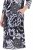 Ulla Popken 847972 Rochie tricotată cu flori Alb - Rochii tricotate - 