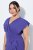 Ulla Popken 848120 Rochie cu volane Lila - Rochii de seară - Rochii de seară marimi mari