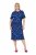 Ulla Popken 848162 Rochie midi imprimată Bleumarin - Rochii midi - Rochii midi la marimi mari