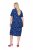 Ulla Popken 848162 Rochie midi imprimată Bleumarin - Rochii midi - Rochii midi la marimi mari
