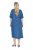 Ulla Popken 848491 Rochie tip cămașă Albastru denim - Rochii midi - Rochii midi la marimi mari
