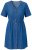 Ulla Popken 848597 Rochie tip cămașă Albastru denim - Rochii tip cămașă - 