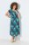 Ulla Popken 848696 Rochie imprimată Bleumarin - Rochii de vară - Rochii de vară marimi mari