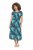 Ulla Popken 848696 Rochie imprimată Bleumarin - Rochii de vară - Rochii de vară marimi mari