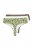 Ulla Popken 848826 Chiloți tanga cu imprimeu animal set de 3 Taupe - Chiloți - 