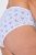 Ulla Popken 849098 Chiloți cu flori set de 5 Albastru deschis - Chiloți - 