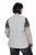 Ulla Popken 849221 Vestă matlasată cu guler striat Gri - Veste - 