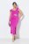 Ulla Popken 849508 Rochie de seară Lila - Rochii de seară - Rochii de seară marimi mari