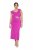 Ulla Popken 849508 Rochie de seară Lila - Rochii de seară - Rochii de seară marimi mari