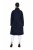 Ulla Popken 849803 Palton elastic cu guler înalt Bleumarin - Paltoane - Paltoane pentru femei la marimi mari