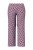 Ulla Popken 849850 Pijama în carouri Roșu fructe de pădure - Pijamale/Haine de casă - 