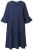 Ulla Popken 849856 Rochie cu volane Bleumarin - Rochii midi - Rochii midi la marimi mari