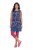 Ulla Popken 849887 Rochie din jerseu fără mâneci Bleumarin - Rochii din jerseu - 
