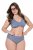 Ulla Popken 850077 Chiloți cu model set de 5 Albastru deschis - Chiloți - 