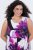 Ulla Popken 850175 Rochie din jerseu fără mâneci cu buzunare Lila - Rochii din jerseu - 