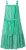 Ulla Popken 850197 Rochie în dungi cu volane Verde - Rochii de vară - Rochii de vară marimi mari