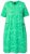 Ulla Popken 850204 Rochie din jerseu cu mânecă scurtă și decolteu în V Verde - Rochii din jerseu - 